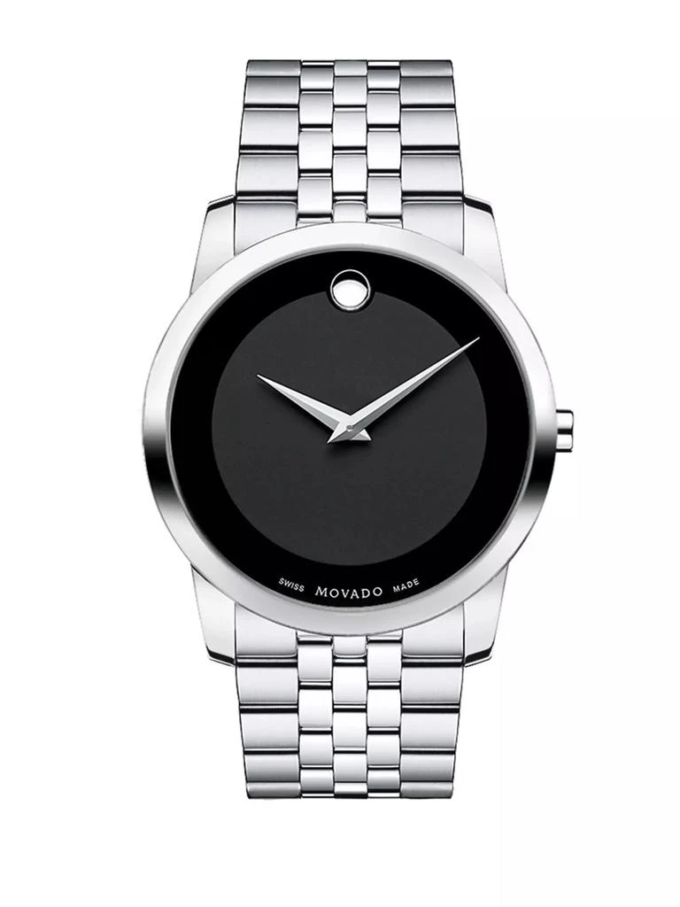 商品Movado|Museum Classic Stainless Steel Bracelet Watch,价格¥6705,第1张图片