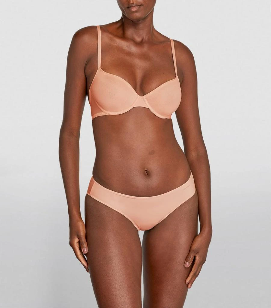 商品Calvin Klein|Sheer Marquisette Bikini Briefs,价格¥298,第2张图片详细描述