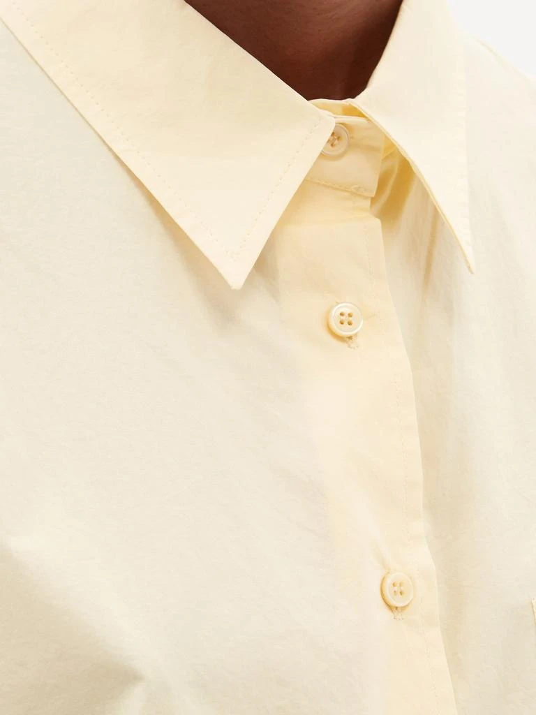 商品The Frankie Shop|Lui organic cotton-poplin shirt,价格¥596,第3张图片详细描述