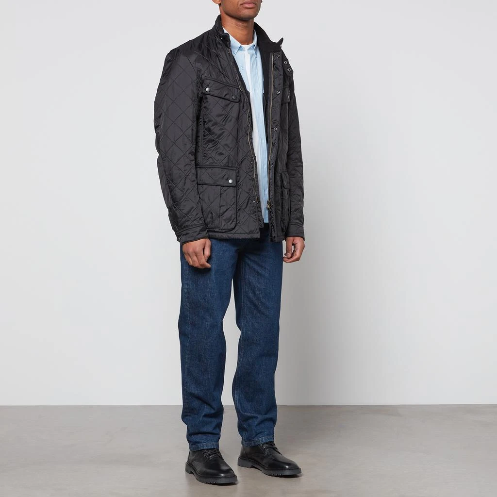 商品Barbour|Barbour International Men's Ariel Polarquilt Jacket - Black,价格¥1583,第3张图片详细描述