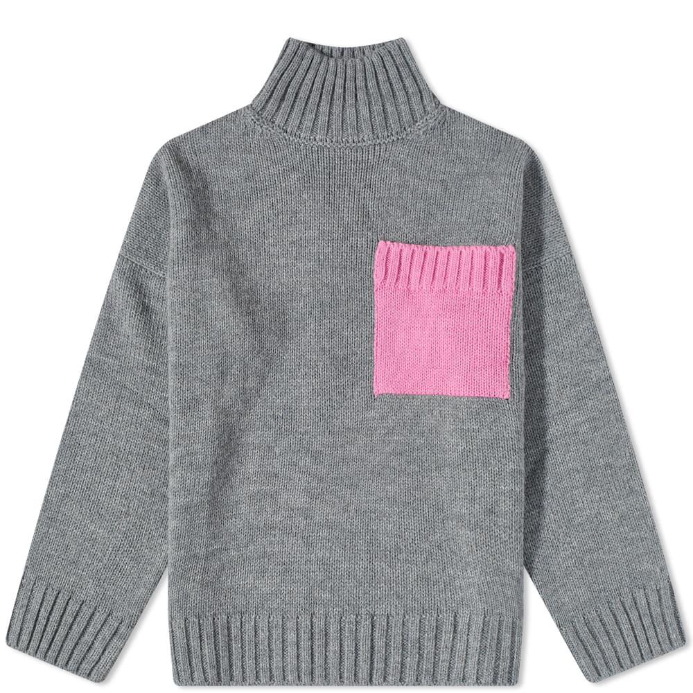 JW Anderson Patch Pocket Turtleneck Jumper商品第1张图片规格展示