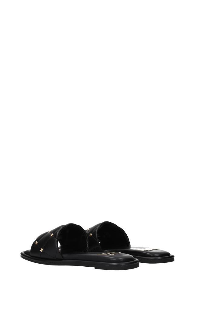 商品Michael Kors|Slippers and clogs hayworth Eco Leather Black,价格¥511,第6张图片详细描述