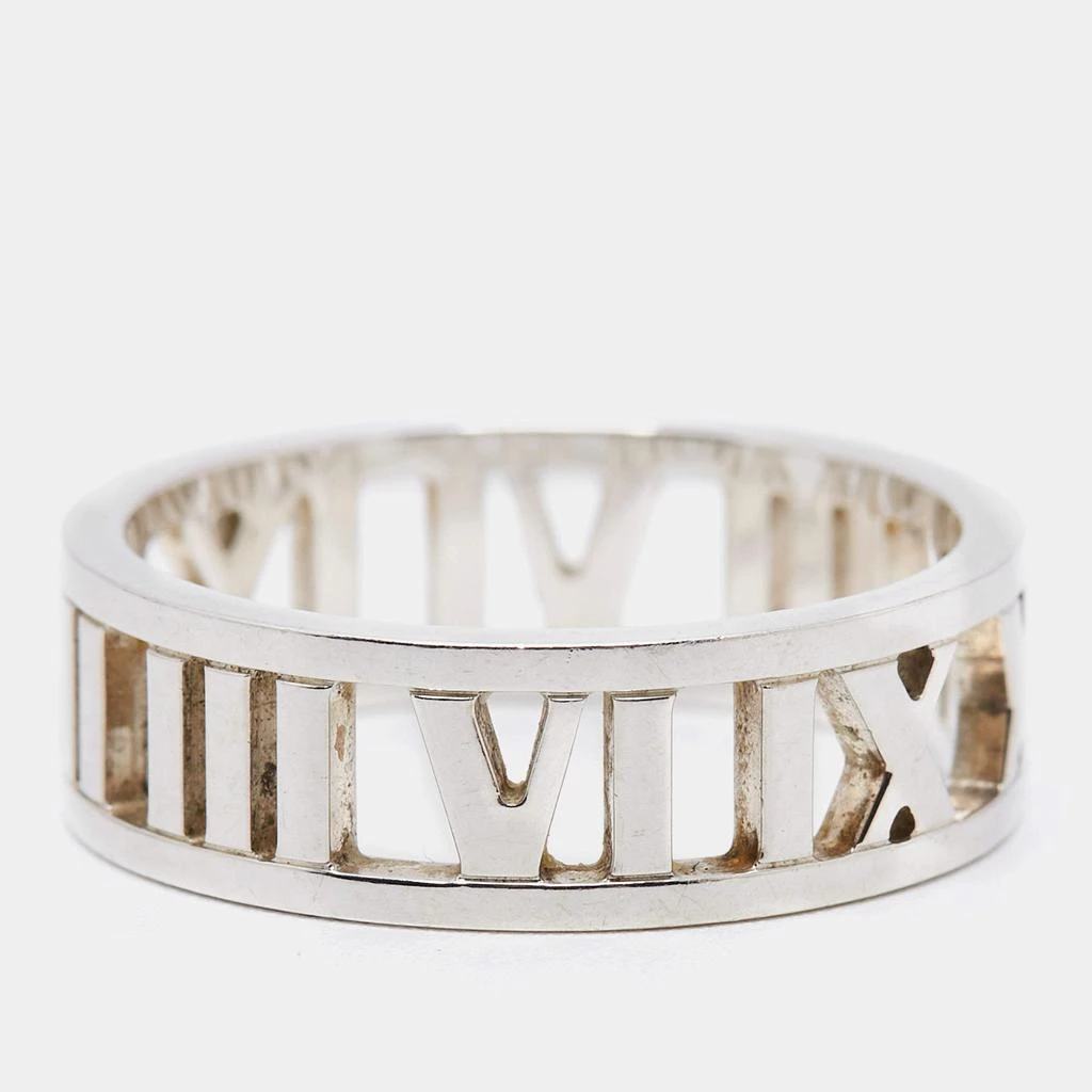 商品[二手商品] Tiffany & Co.|Tiffany & Co. Atlas Silver Open Band Ring Size 58,价格¥2370,第2张图片详细描述