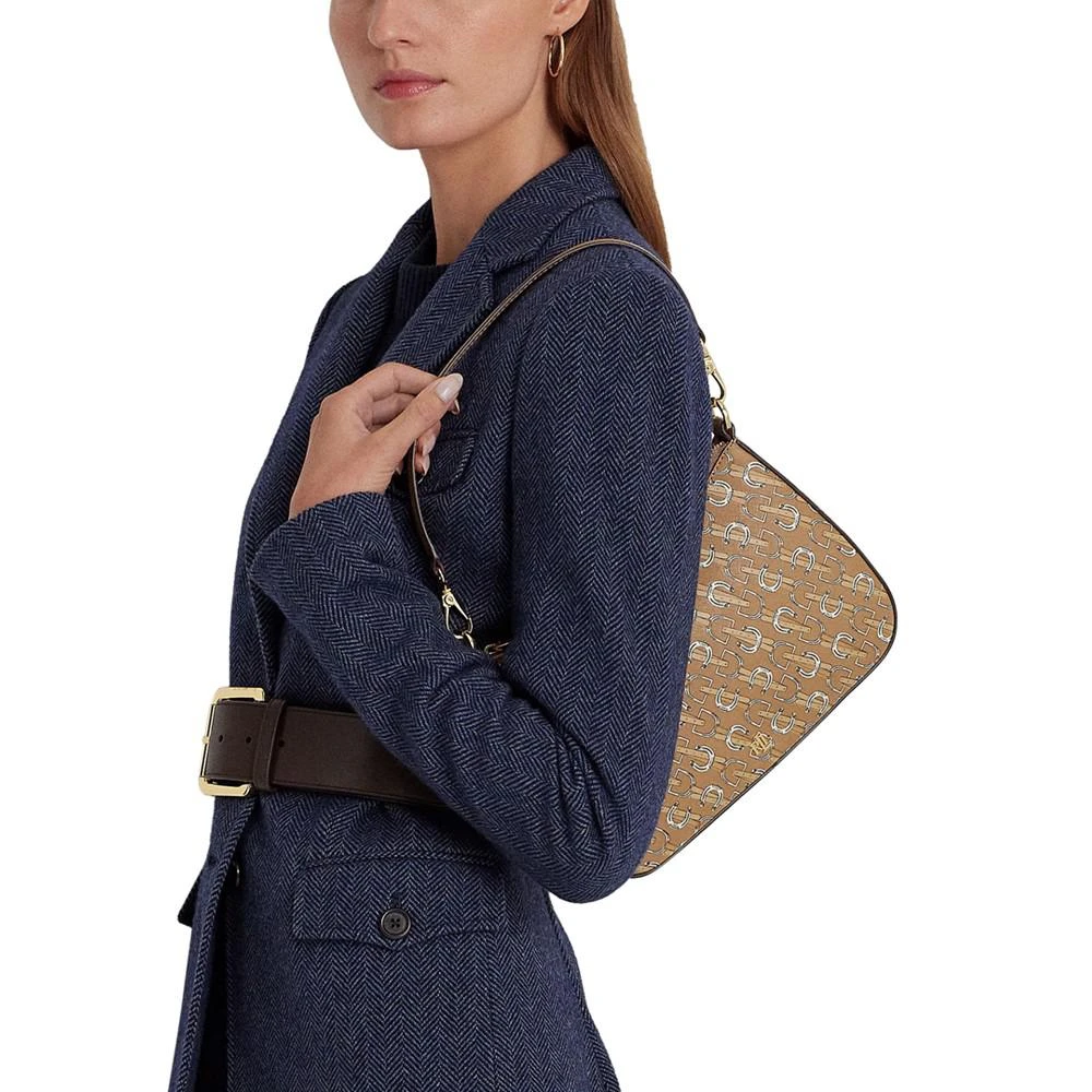 商品Ralph Lauren|Danni Crosshatch Leather Small Bag,价格¥1123,第5张图片详细描述