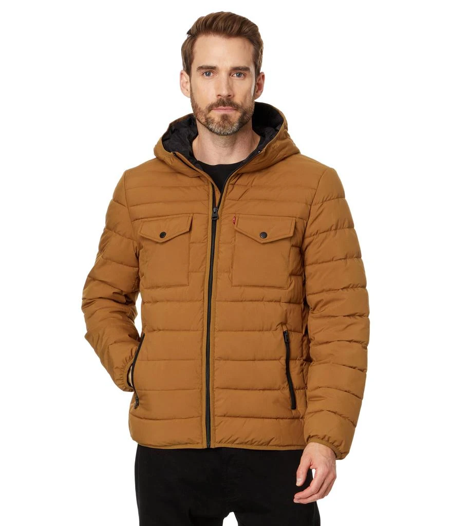 商品Levi's|Stretch Two-Pocket Quilted Jacket,价格¥667,第1张图片