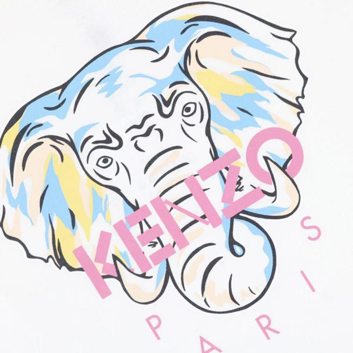 商品Kenzo|White Elephant Logo Short Sleeve T Shirt,价格¥199,第2张图片详细描述