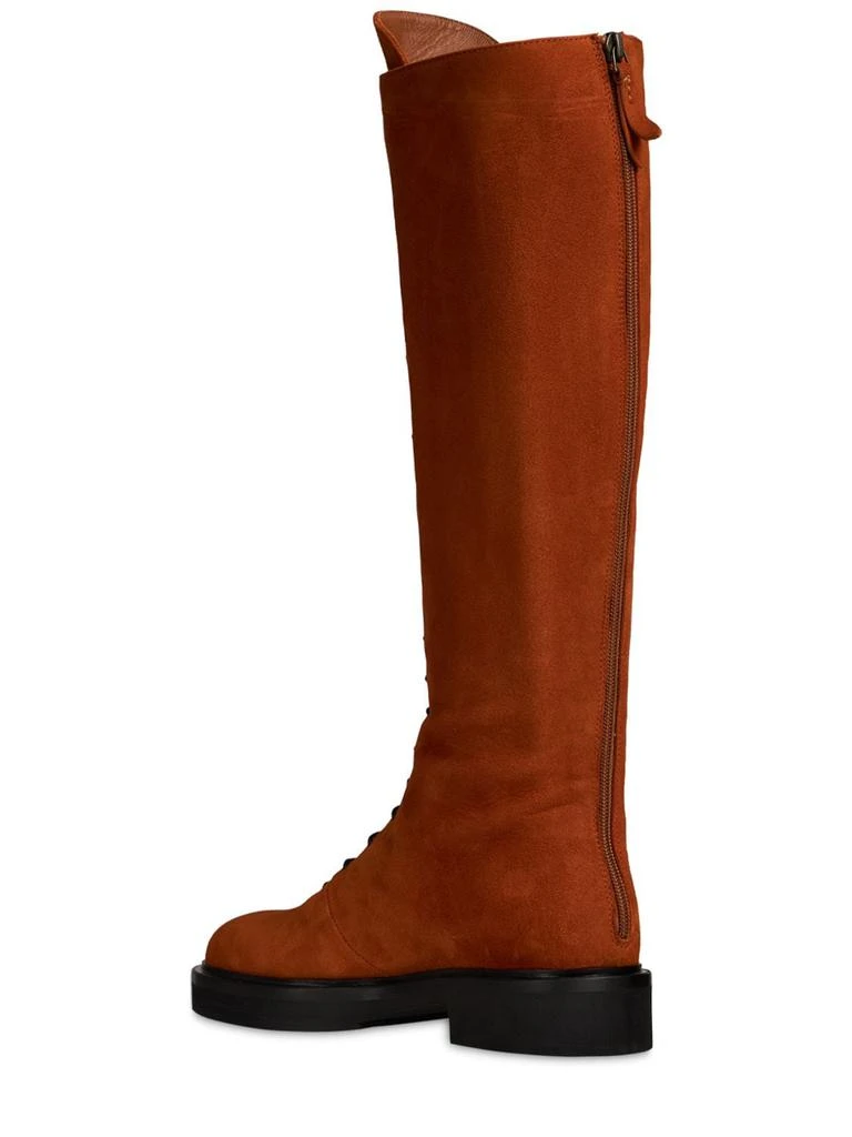 商品Khaite|35mm York Suede Tall Boots,价格¥3372,第4张图片详细描述