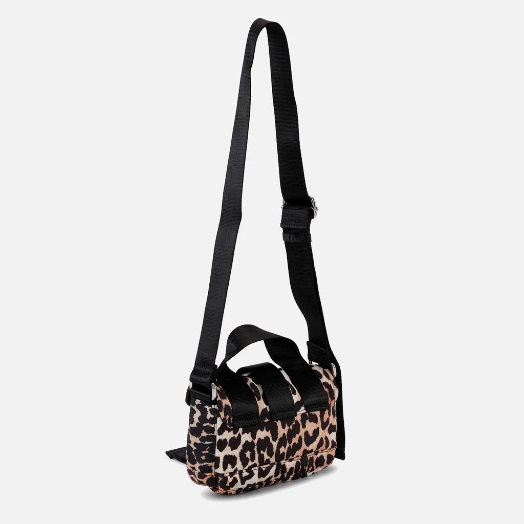 商品Ganni|Ganni Tech Leopard-Print Recycled Shell Mini Bag,价格¥1492,第2张图片详细描述