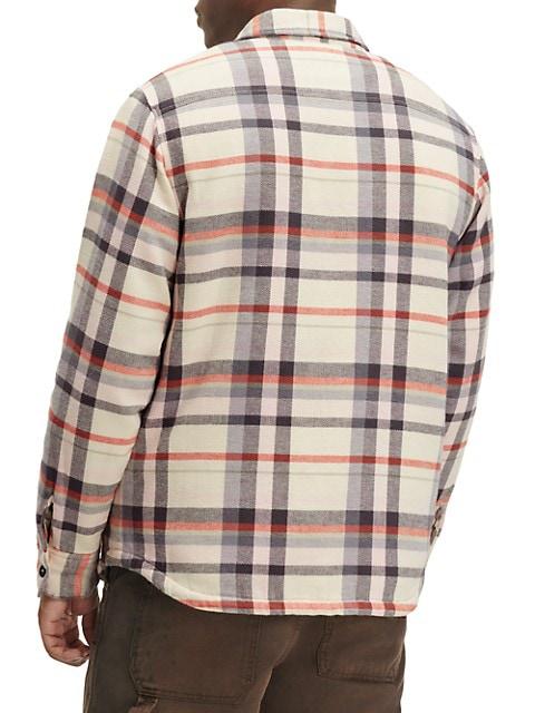 Braxton Plaid Shirt Jacket商品第5张图片规格展示