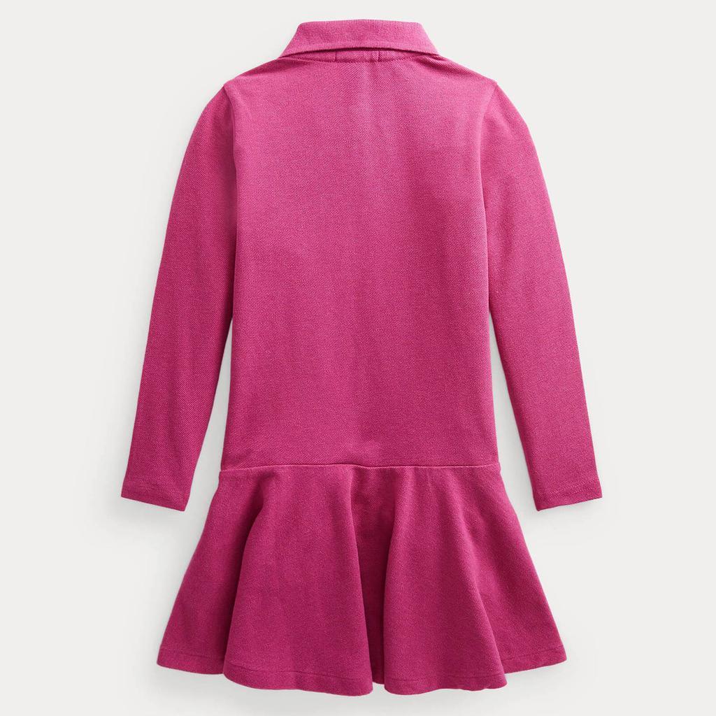 商品Ralph Lauren|Ralph Lauren Girls' Polo Dress - Vibrant Pink Heather,价格¥440,第4张图片详细描述