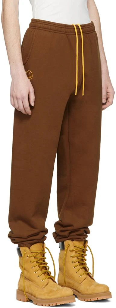 商品Drew House|SSENSE Exclusive Brown Cartoon Font Lounge Pants,价格¥571,第2张图片详细描述