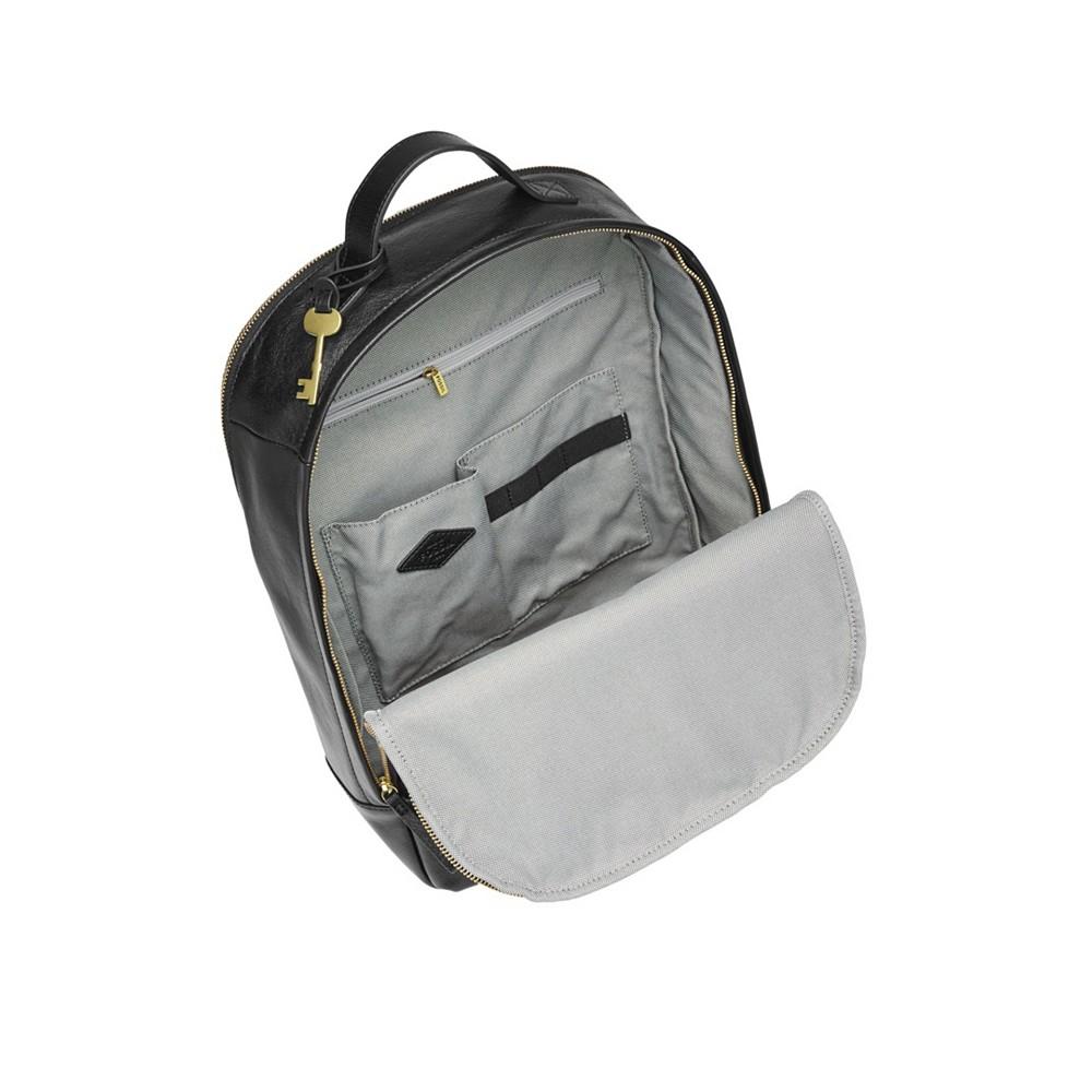 Women's Tess Leather Laptop Backpack商品第3张图片规格展示