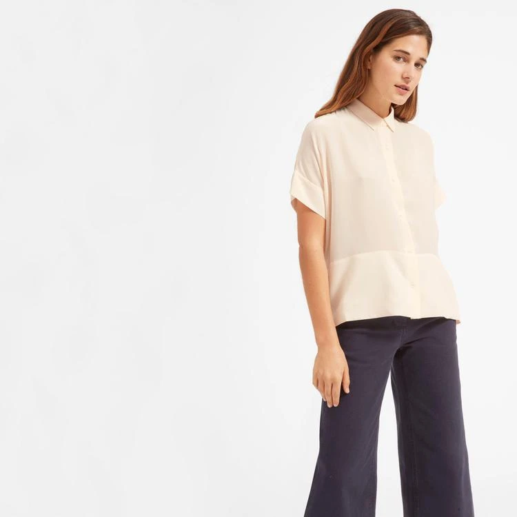 商品Everlane|真丝短袖衬衫,价格¥391,第1张图片