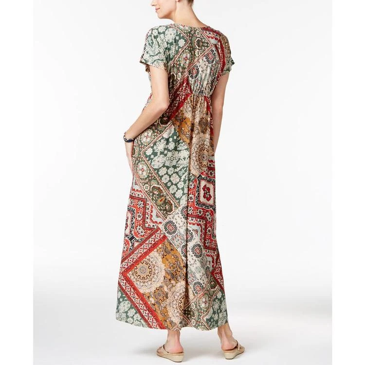 商品Style & Co|Printed Maxi Dress, Created for Macy's,价格¥156,第2张图片详细描述