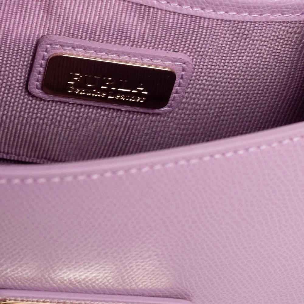 Furla Lavender Leather Mini Metropolis Chain Crossbody Bag 商品