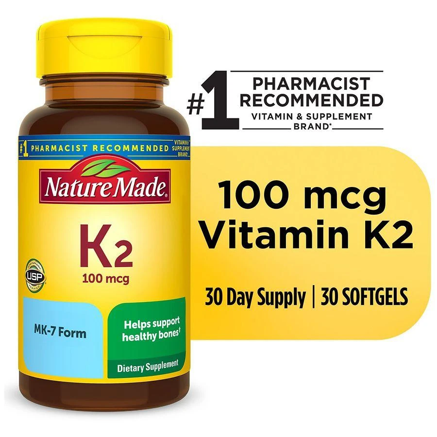 维生素 K2  100 mcg 液体软胶囊 商品