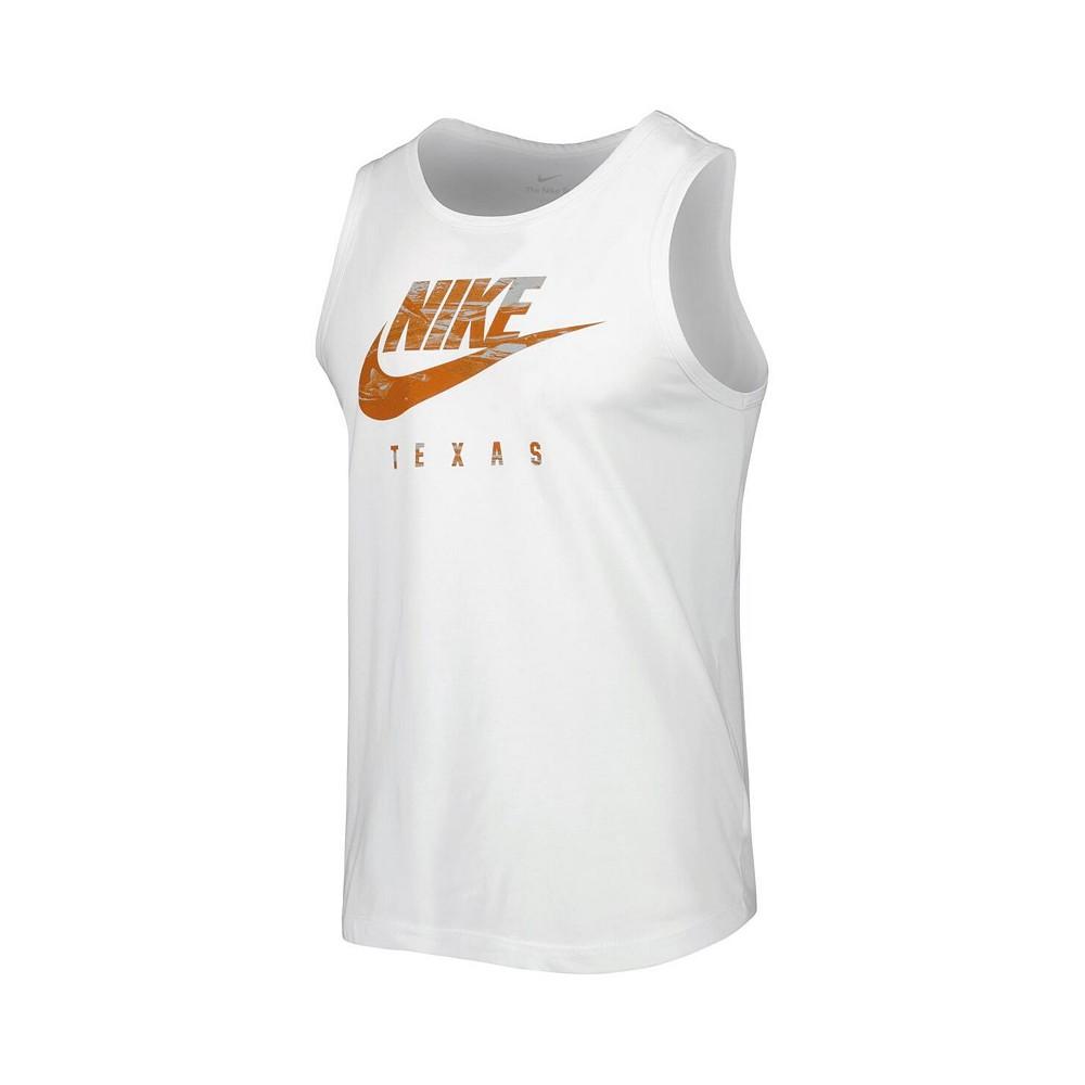 Men's White Texas Longhorns Spring Break Futura Performance Tank Top商品第3张图片规格展示