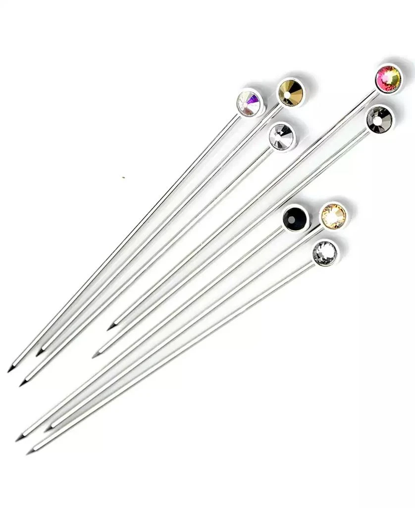 商品Prince of Scots|Crystal Cocktail Picks- Set of 8,价格¥329,第1张图片