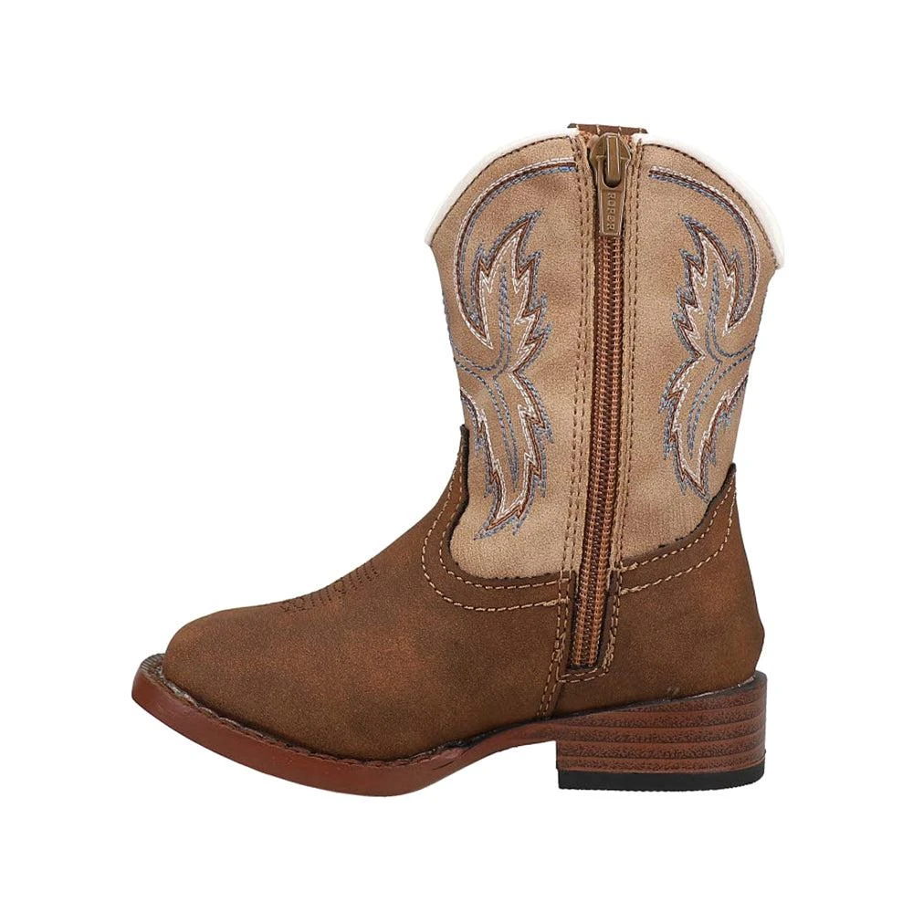 商品Roper|Eastwood Square Toe Cowboy Boots (Toddler),价格¥417,第3张图片详细描述