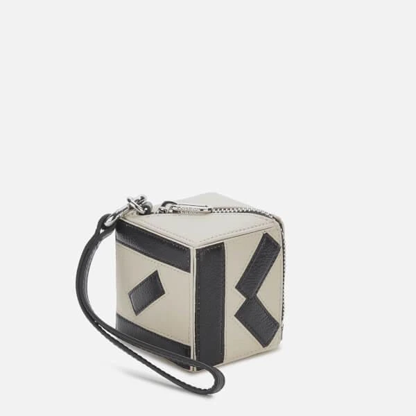 商品Kenzo|KENZO Women's Pebble Leather Coin Purse - White,价格¥409,第1张图片