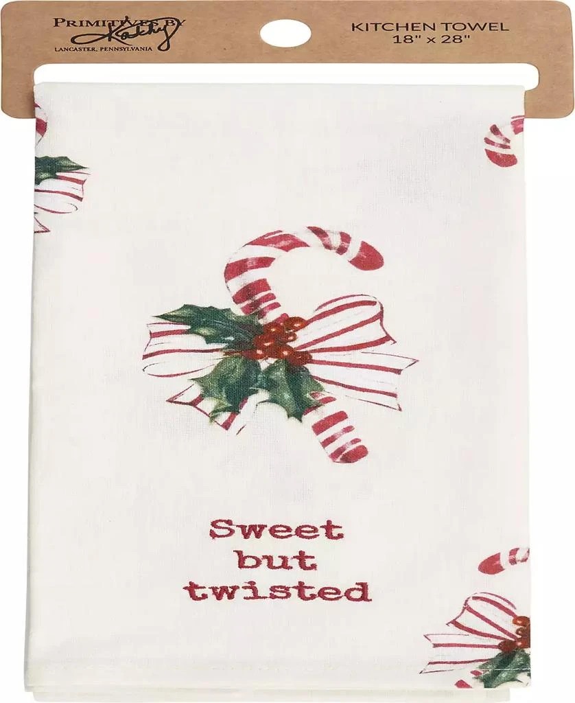 商品Primitives by Kathy|Sweet but Twisted Kitchen Towel,价格¥124,第3张图片详细描述