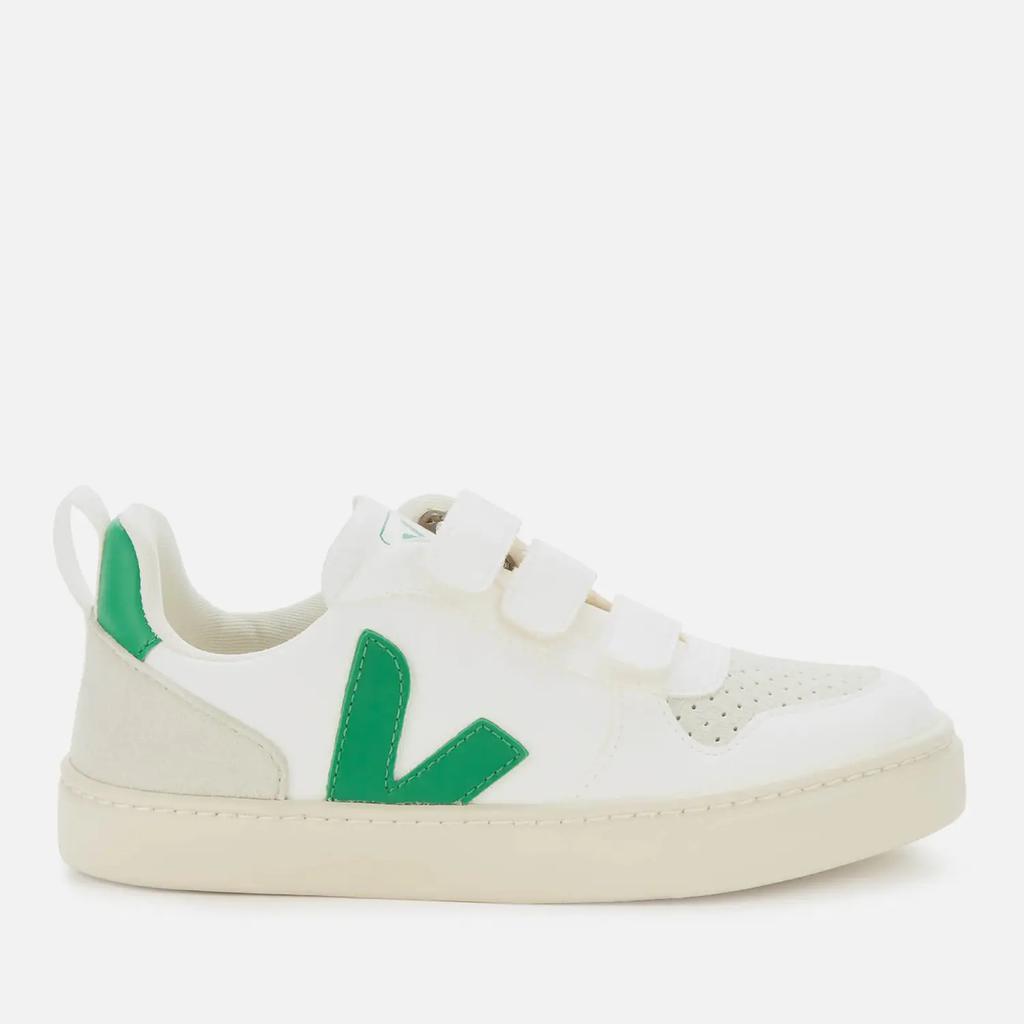 Veja Kid's V10 Velcro Leather Trainers商品第1张图片规格展示