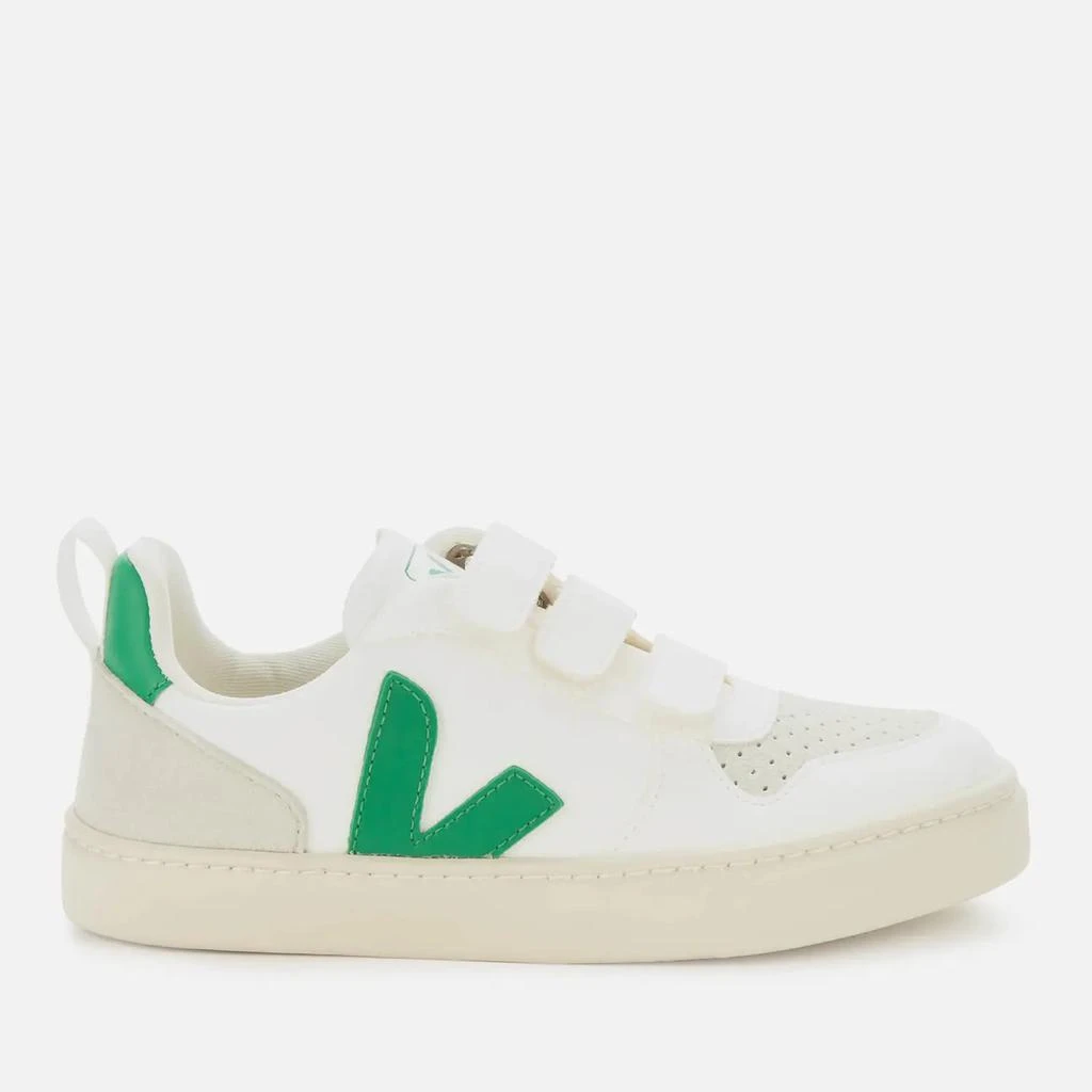 商品Veja|Veja Kid's V10 Velcro Leather Trainers,价格¥451,第1张图片