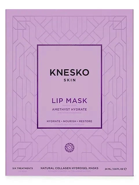 商品Knesko|Amethyst Hydrate Lip Mask 6-Piece Set,价格¥450,第4张图片详细描述
