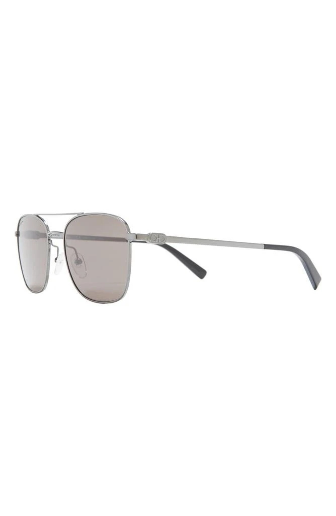 商品Salvatore Ferragamo|Salvatore Ferragamo Gancio 53mm Navigator Sunglasses,价格¥662,第2张图片详细描述