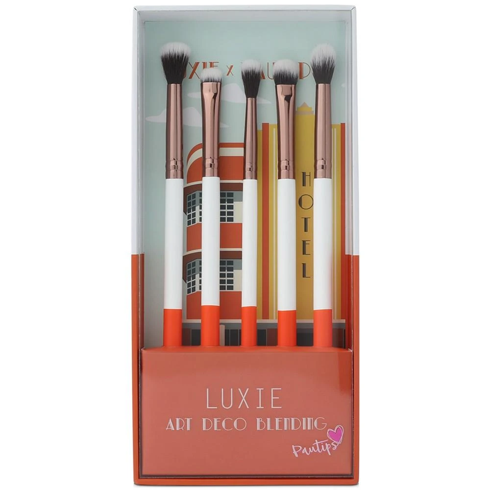 商品Luxie|5-Pc. Art Deco Blending Brush Set,价格¥551,第2张图片详细描述