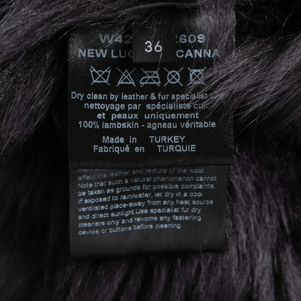 Joseph Grey Fur & Suede New Lucy Toscana Vest XS 商品