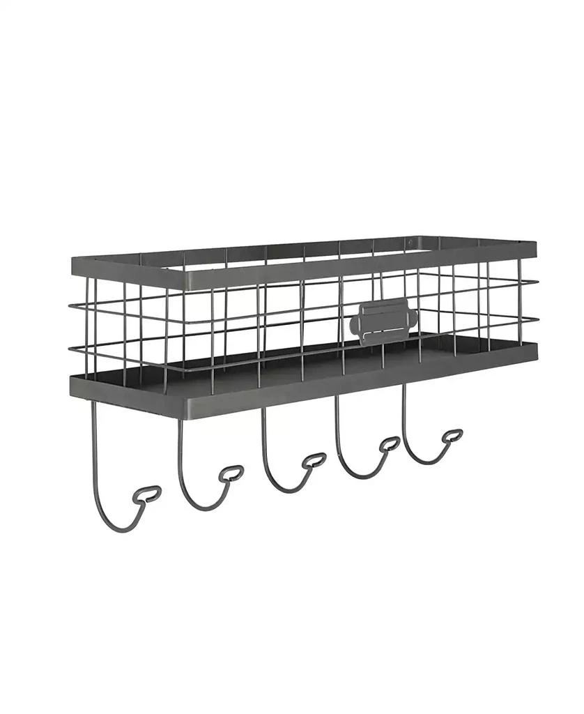 商品Spectrum|Vintage-like Living Wall Mount Basket Hook Station,价格¥344,第3张图片详细描述