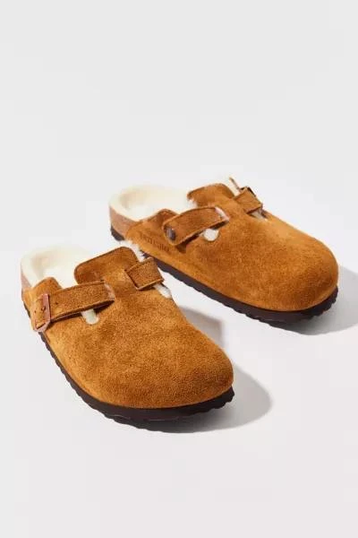 商品Birkenstock|Birkenstock Boston Shearling Clog,价格¥1305,第1张图片