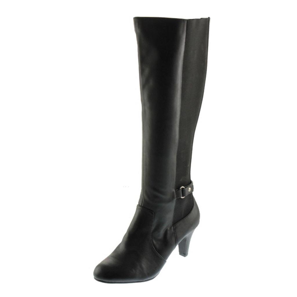Karen Scott Womens Hanna Wide Calf Tall Knee-High Boots商品第2张图片规格展示