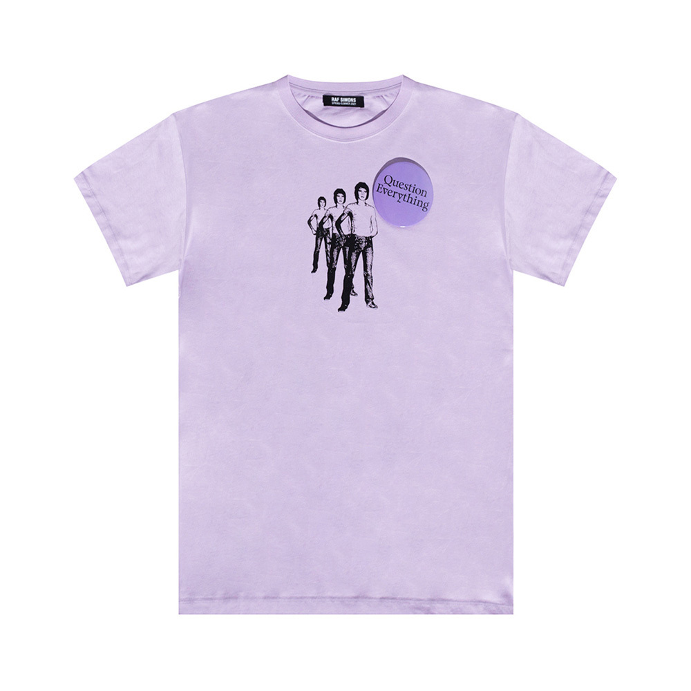 商品RAF SIMONS|RAF SIMONS 男紫色男士T恤 211M122-0053,价格¥1242,第1张图片