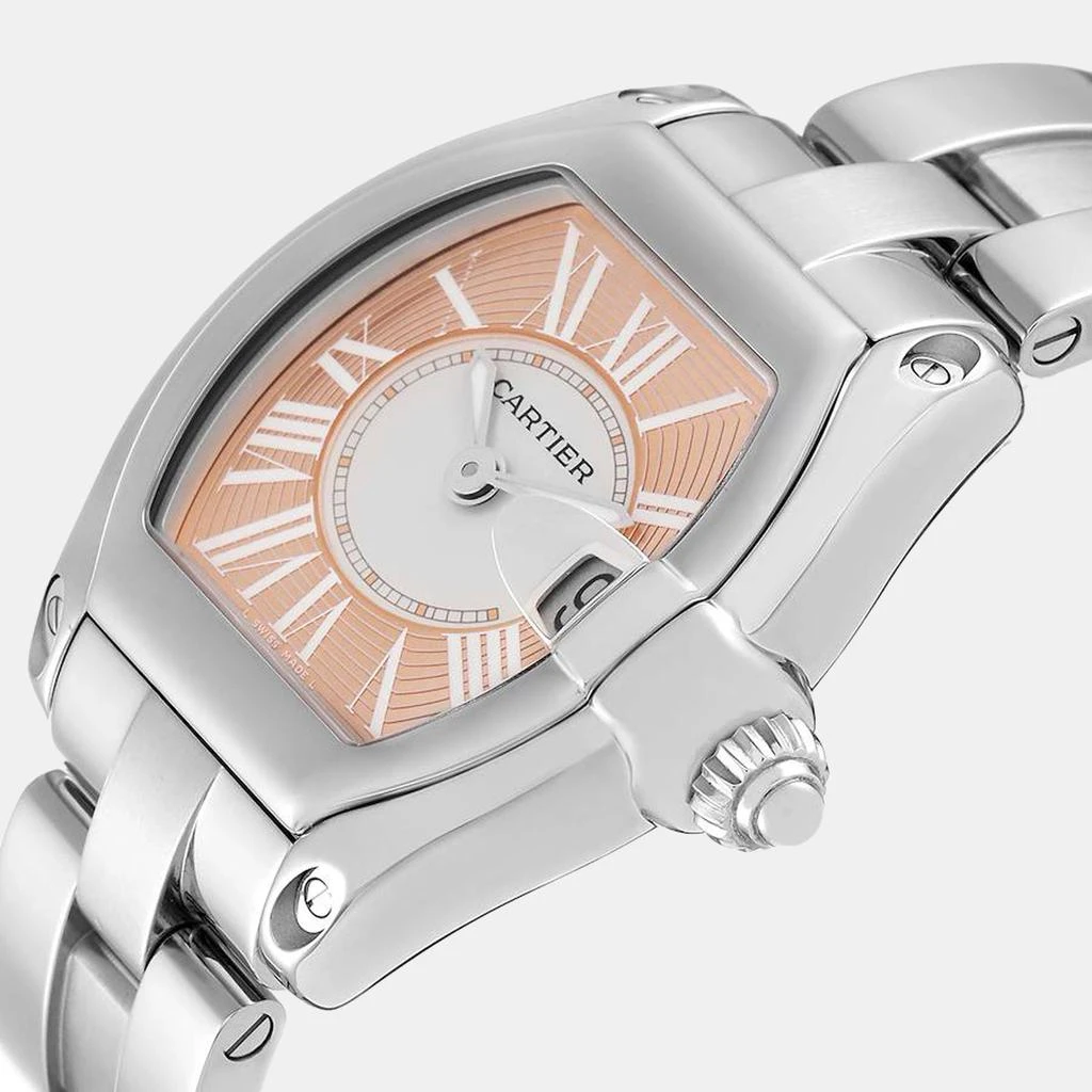 商品[二手商品] Cartier|Cartier Coral Stainless Steel Roadster W62054V3 Women's Wristwatch 30 mm,价格¥30928,第2张图片详细描述