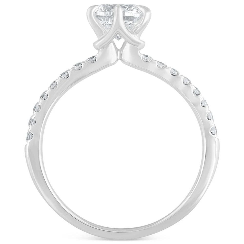 商品Macy's|Diamond Engagement Ring (3/4 ct. t.w.) in 14k White Gold,价格¥26414,第3张图片详细描述