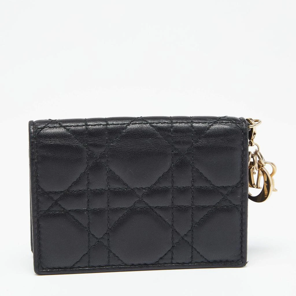 商品[二手商品] Dior|Dior Black Cannage Leather Mini Lady Dior Card Case,价格¥1503,第5张图片详细描述