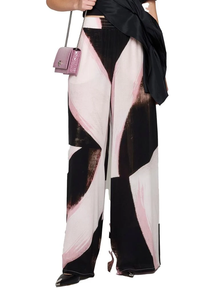 商品Alexander McQueen|Alexander McQueen Color-Block Wide Leg Pants,价格¥4863,第3张图片详细描述