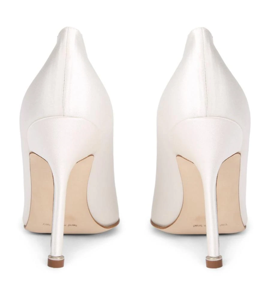商品Manolo Blahnik|Satin Hangisi Pumps 105,价格¥9790,第2张图片详细描述