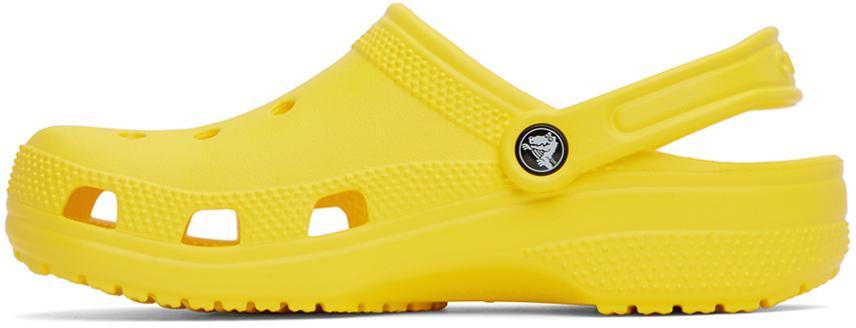 商品Crocs|Yellow Classic Clogs,价格¥420,第5张图片详细描述