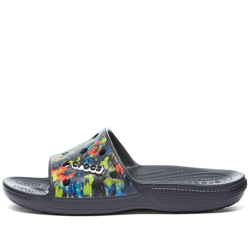 商品Crocs|Crocs Classic Crocs Tie Dye Slide,价格¥113,第2张图片详细描述
