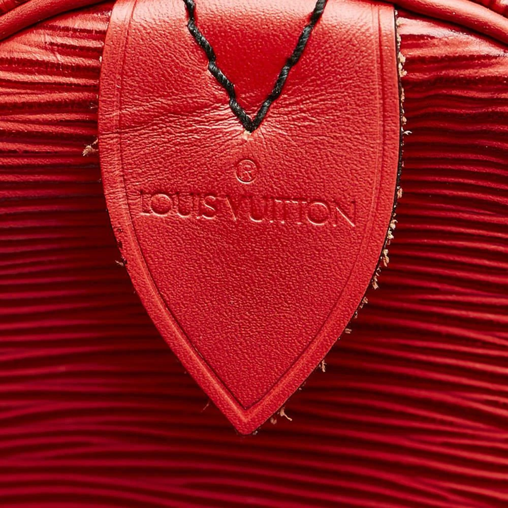 Louis Vuitton Red Epi Leather Keepall 50 Bag 商品