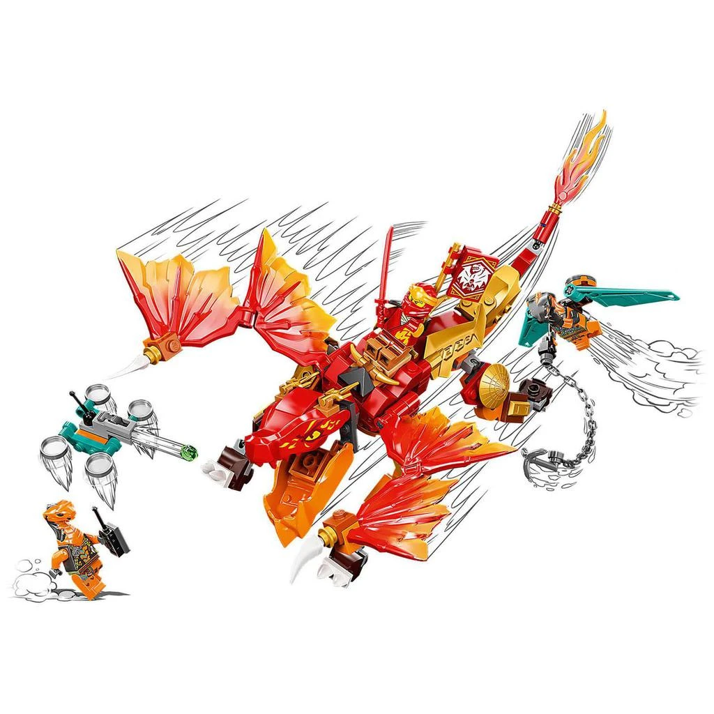 商品The Hut|LEGO NINJAGO: Kais Fire Dragon EVO Toy Figure Set (71762),价格¥250,第5张图片详细描述