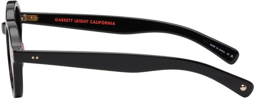 商品GARRETT LEIGHT|Black Flipper Sunglasses,价格¥2114,第3张图片详细描述