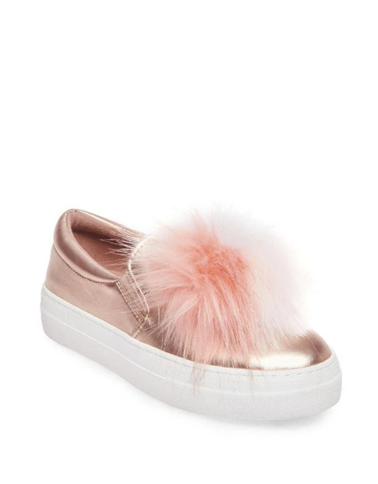 商品Steve Madden|Great Leather Faux Fur Sneakers,价格¥268,第1张图片