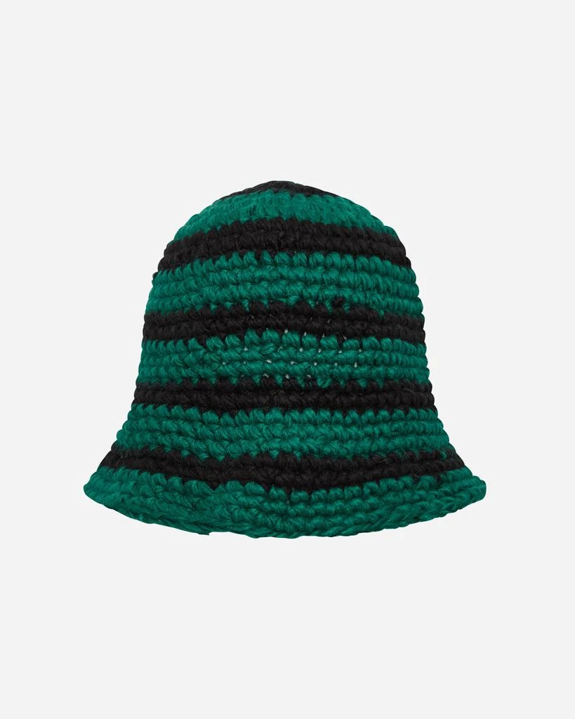 商品STUSSY|Swirl Knit Bucket Hat Forest,价格¥428,第2张图片详细描述