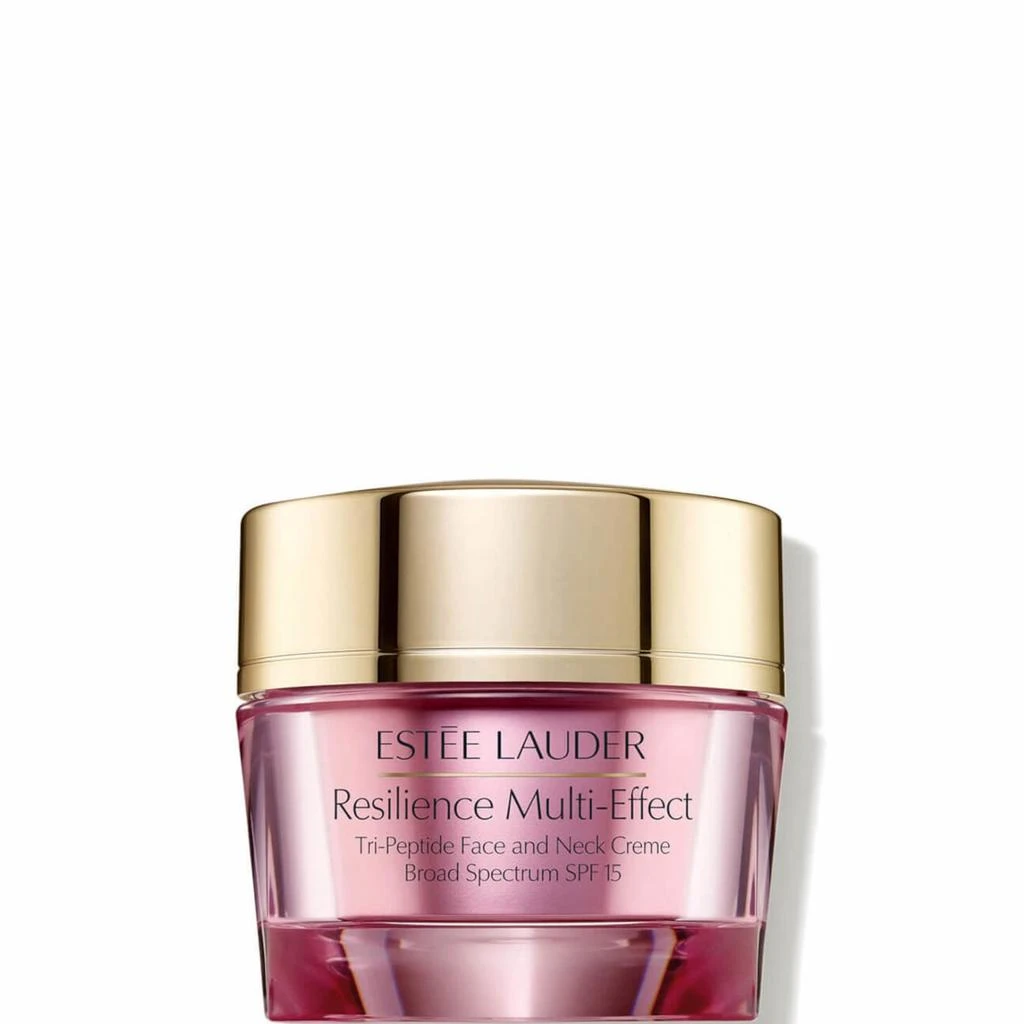 商品Estée Lauder|Estée Lauder Resilience Multi-Effect Tri-Peptide Face & Neck Cream Moisturizer SPF 15 for Normal/Combination Skin 2.5 oz.,价格¥1157,第1张图片