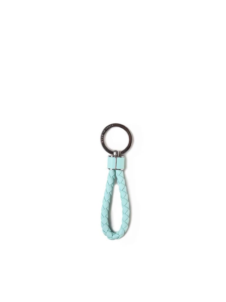 商品Bottega Veneta|Bottega Veneta Intreccio Keyring - Women,价格¥3643,第2张图片详细描述
