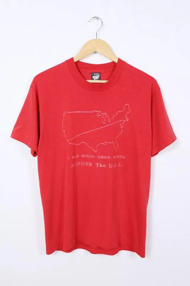 商品Urban Outfitters|Vintage Across USA Tee,价格¥333,第1张图片